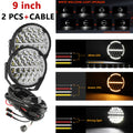 BraveWAY 6.5” LED Driving Light Bar IP68 Offroad Work Light for Truck Jeep UTV 4x4 Toyota Ford