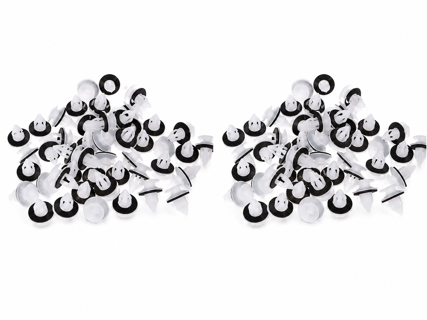 50PCS Door Panel Retainer Clips for BMW E81 E82 E87 E88 F20 E39 E60 F10 Interior Trim Fasteners