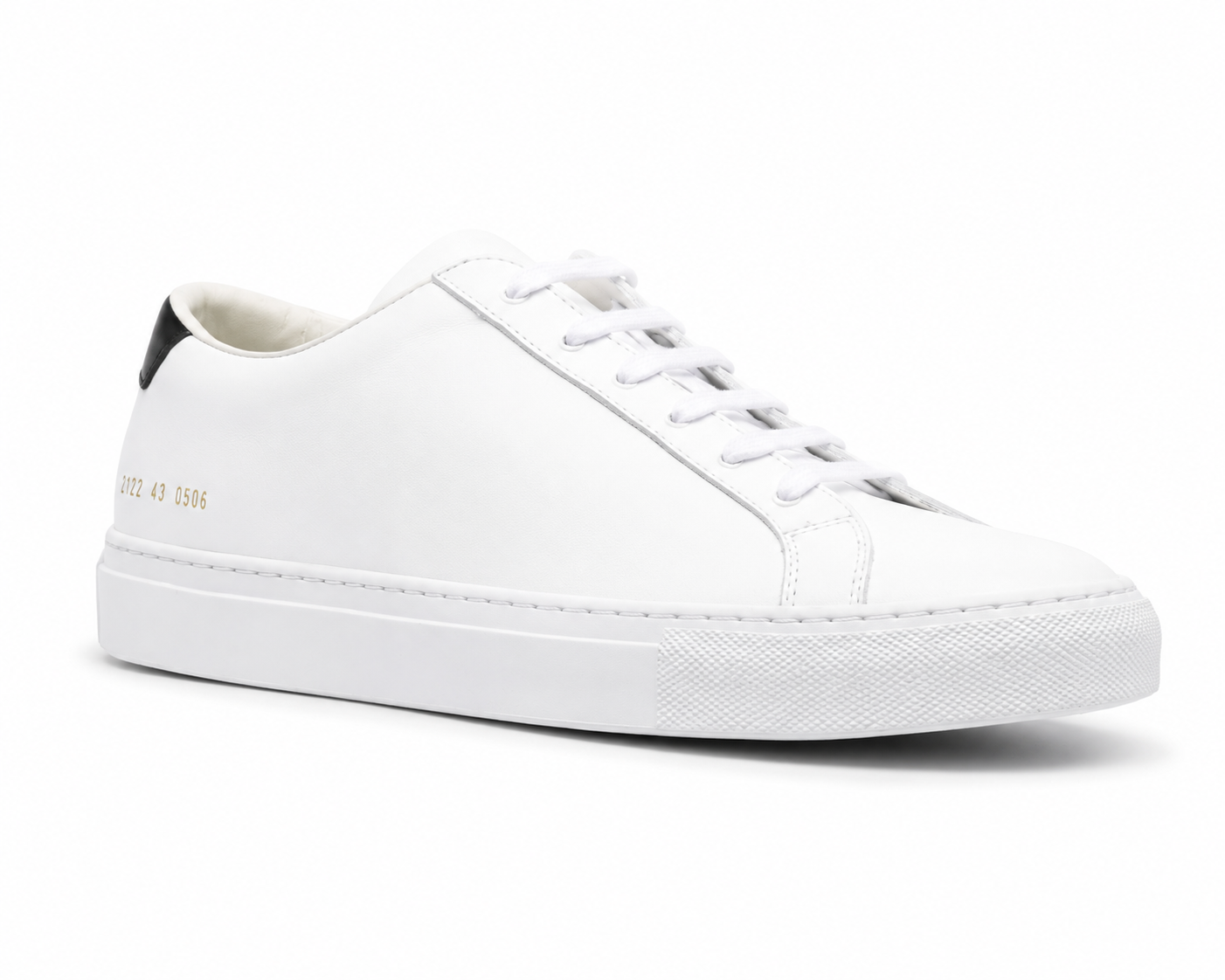 2026 Luxury Handmade White Sneakers for Men & Women – Casual Flat Lace-Up Leather Board Shoes