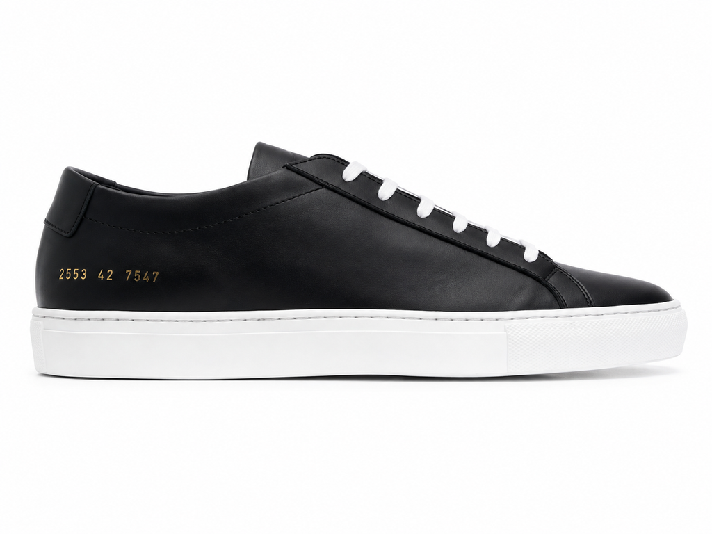 2026 Luxury Handmade White Sneakers for Men & Women – Casual Flat Lace-Up Leather Board Shoes