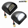 2Pcs LED Number License Plate Number Light For Chevrolet Avalanche Silverado Traverse Cadillac Escalade GMC Yukon Plate Lights