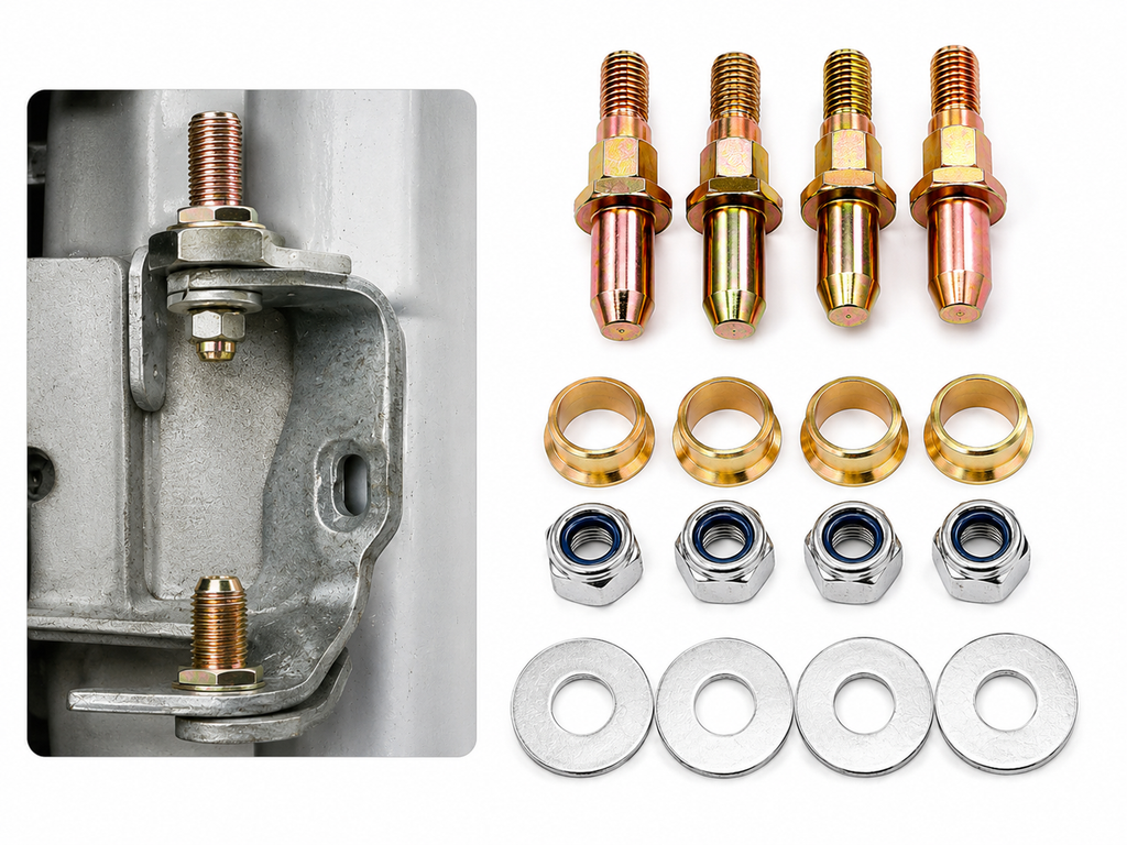 Door Hinge Pin & Bushing Repair Kit for Chevy Silverado Tahoe GMC Sierra Yukon 1999–2007