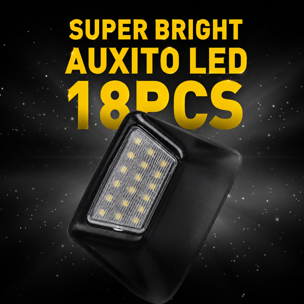 LED License Plate Light Set for Chevrolet Colorado GMC Canyon 2004-2012 Rear Bumper Lamps 6000K IP67