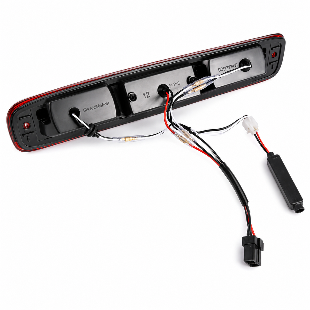 Crossdesign LED 3rd Third Brake Light for 1999-2007 Chevy Silverado GMC Sierra 1500 2500HD 3500HD High Mount Stop Light Red White
