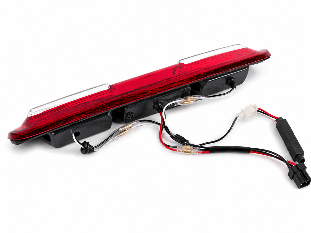 Crossdesign LED 3rd Third Brake Light for 1999-2007 Chevy Silverado GMC Sierra 1500 2500HD 3500HD High Mount Stop Light Red White