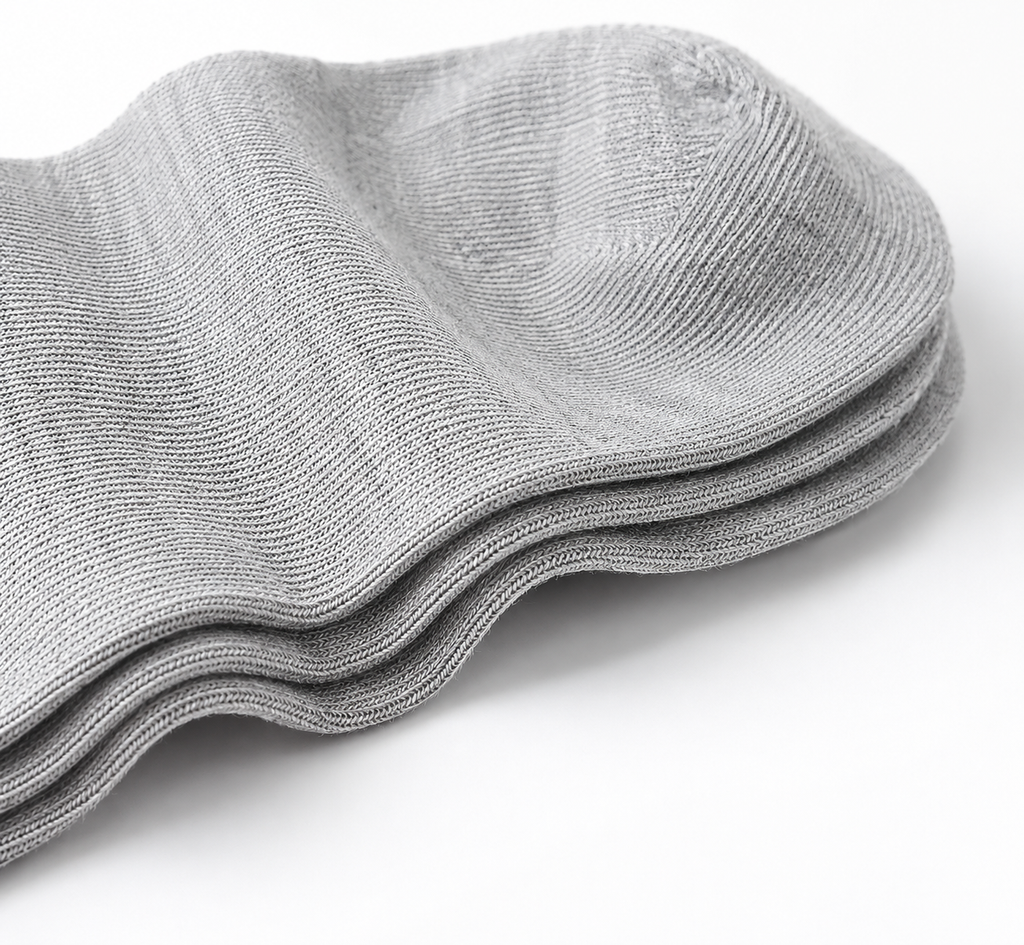 10 Pairs Thin Ankle Socks for Men and Women – Black, White, Gray